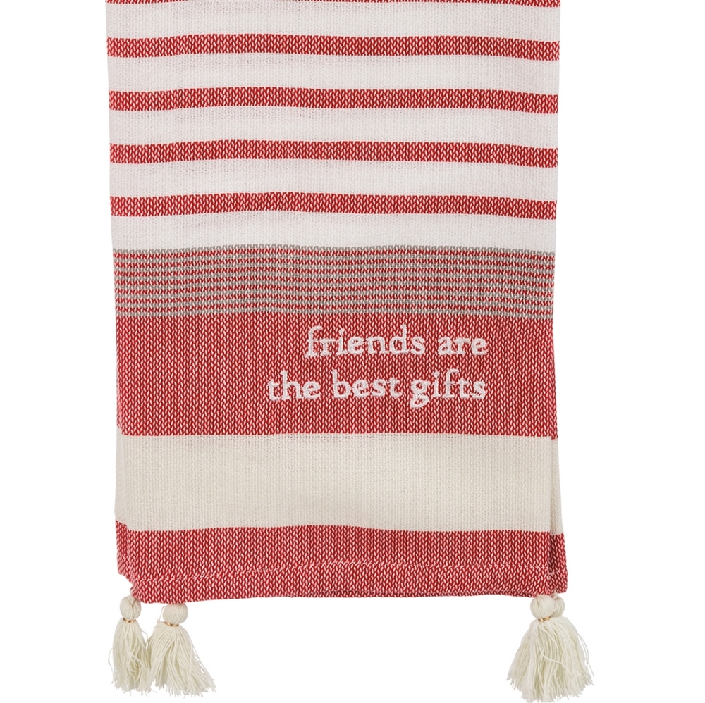 HOLIDAY Friends are the Best Gifts Kitchen Towel
